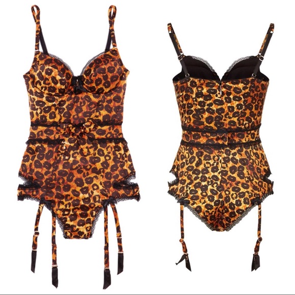 Agent Provocateur Felinda Bodysuit Lace Trimmed - Picture 4 of 8